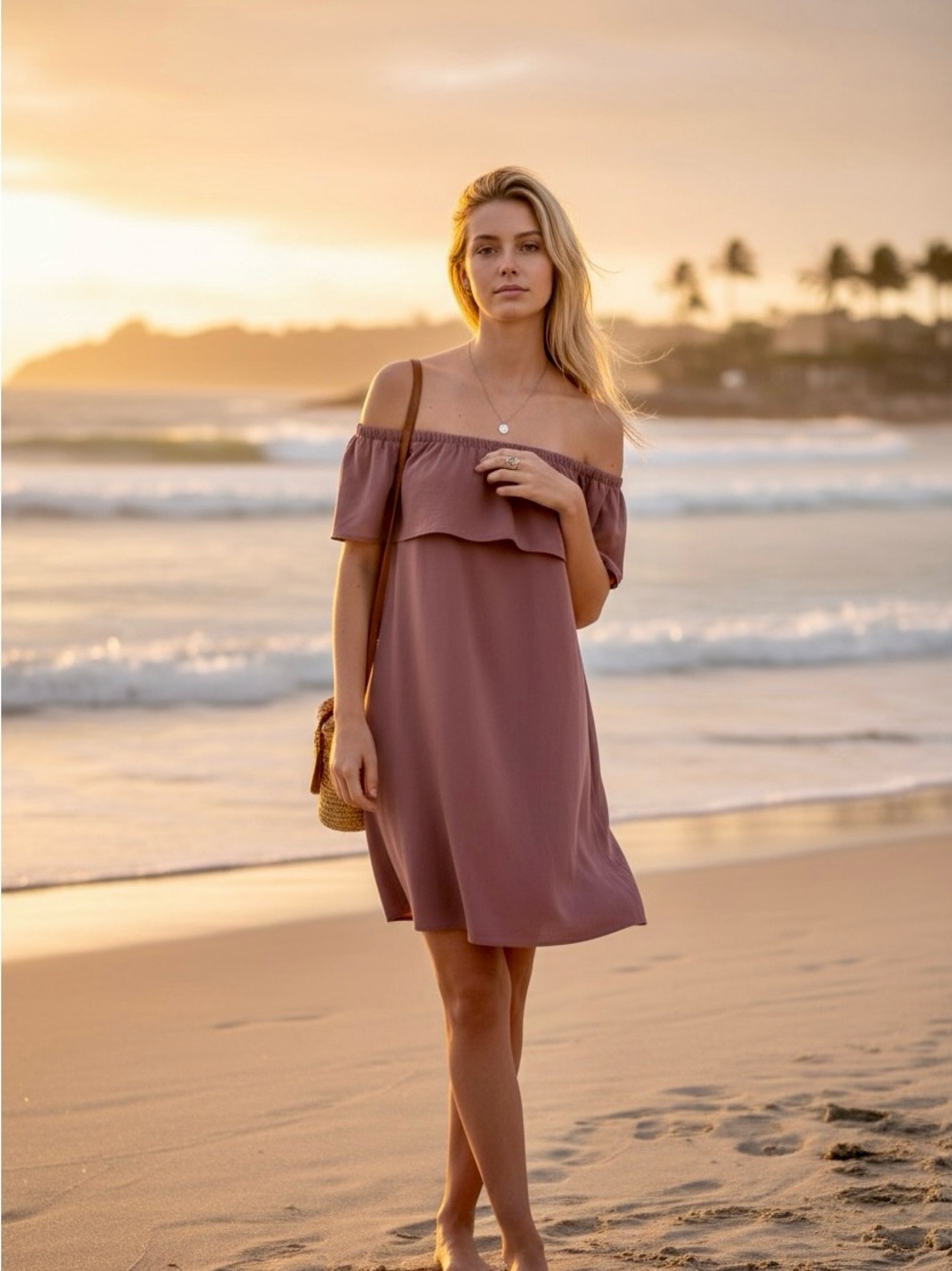 Aritzia Wilfred Hosta Dress in Foulard Mauve Pink Size XXS